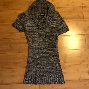 Brown Wet Seal Tight Fit Shirt Dress